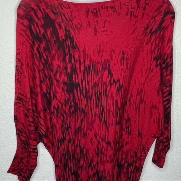 Calvin Klein Jeans Sweater Dress Red - Picture 3 of 7